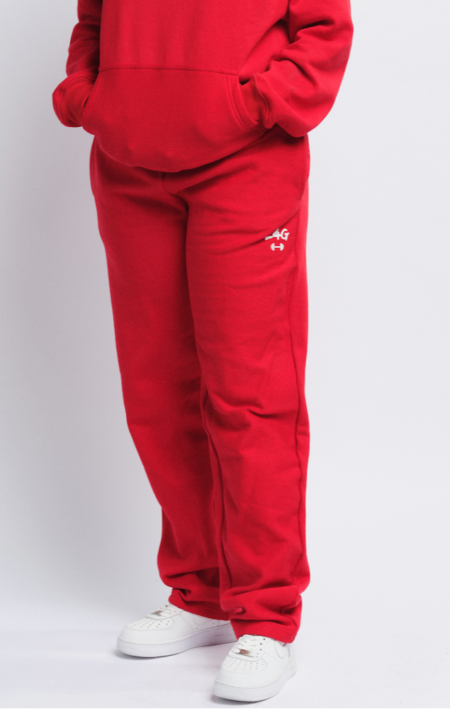 Red Sweatpants