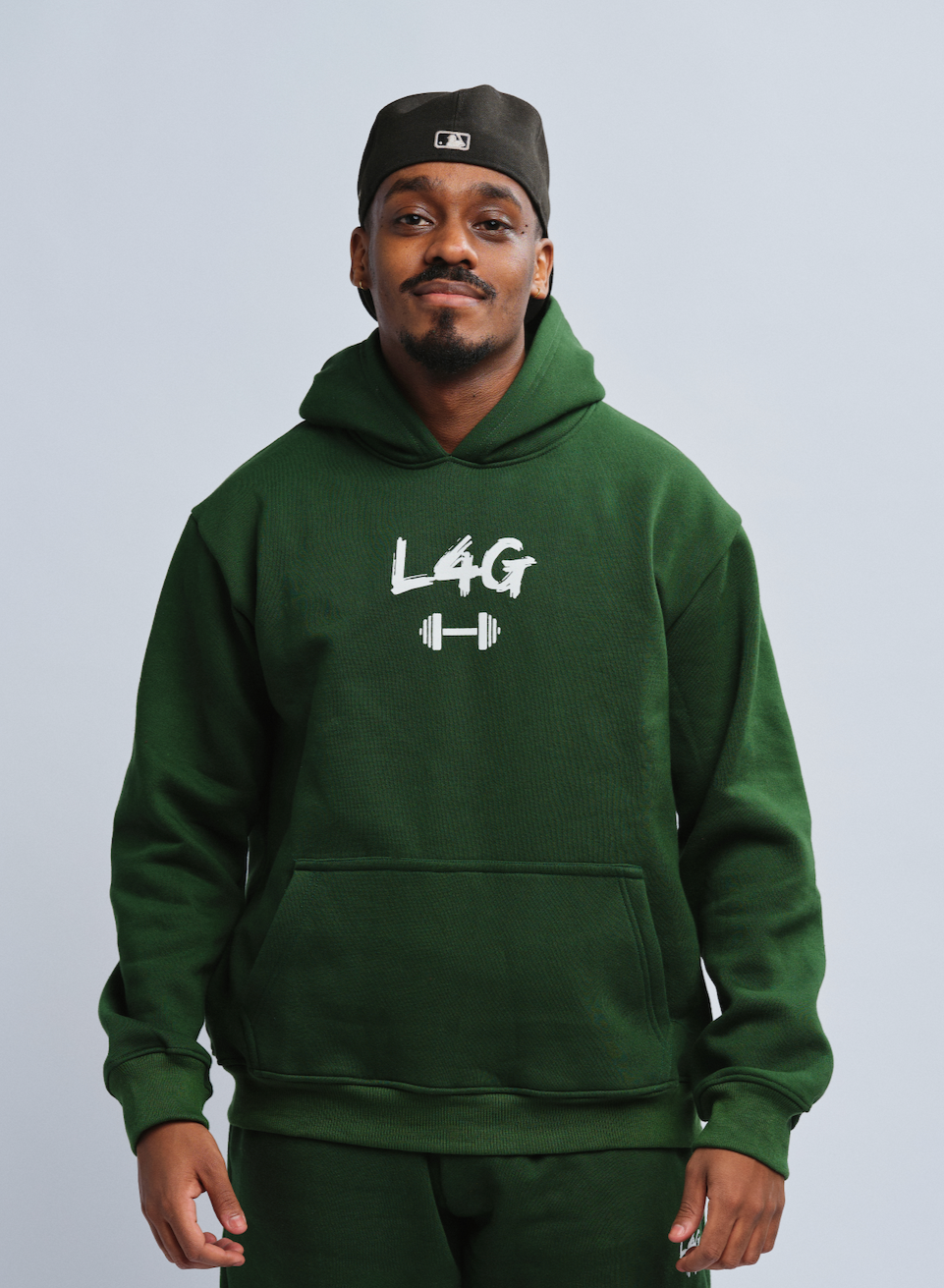 Oversized Green Hoodie