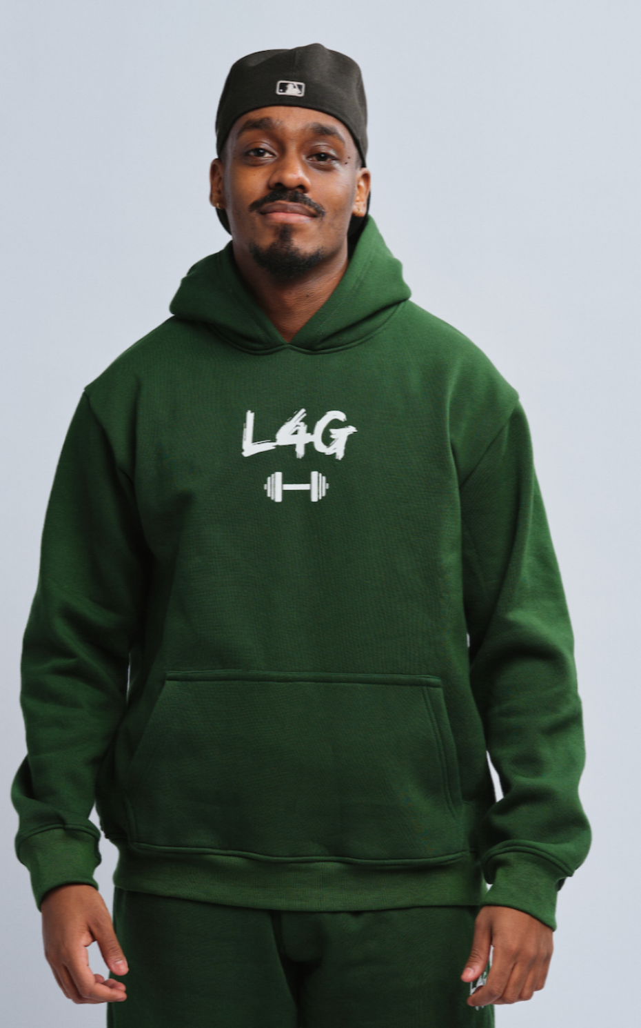 Oversized Green Hoodie
