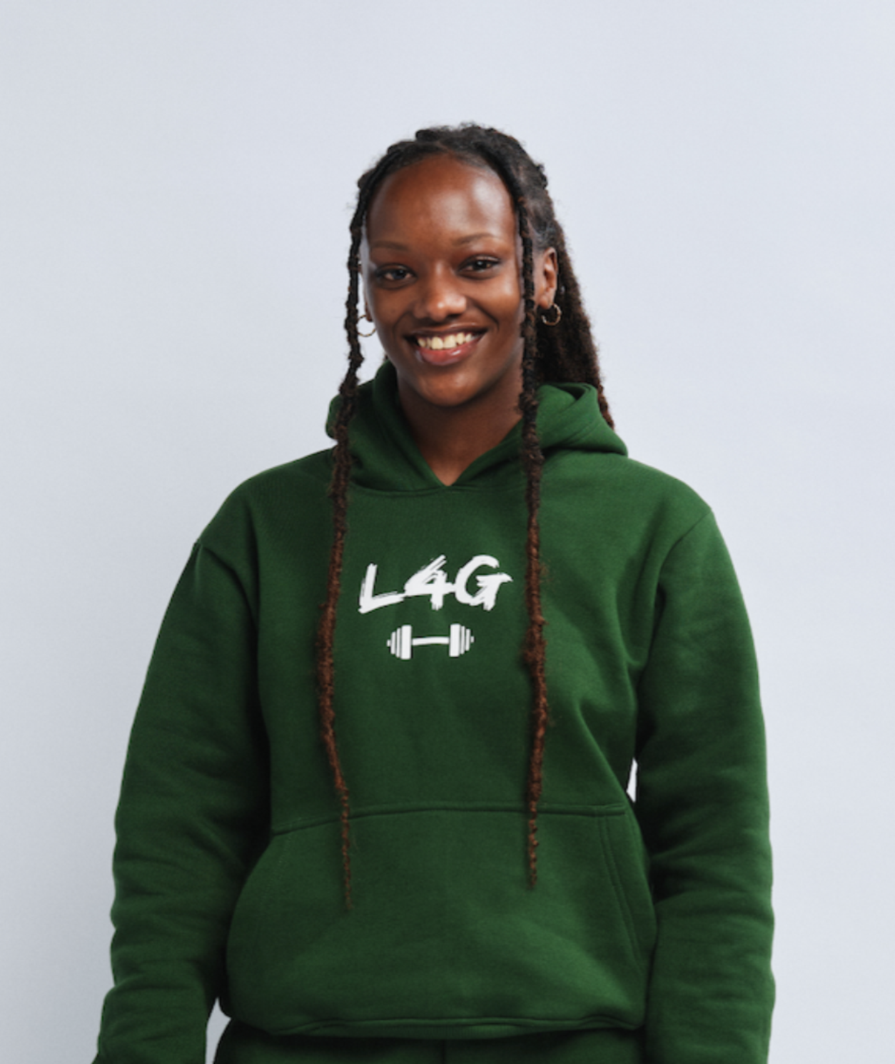 Oversized Green Hoodie