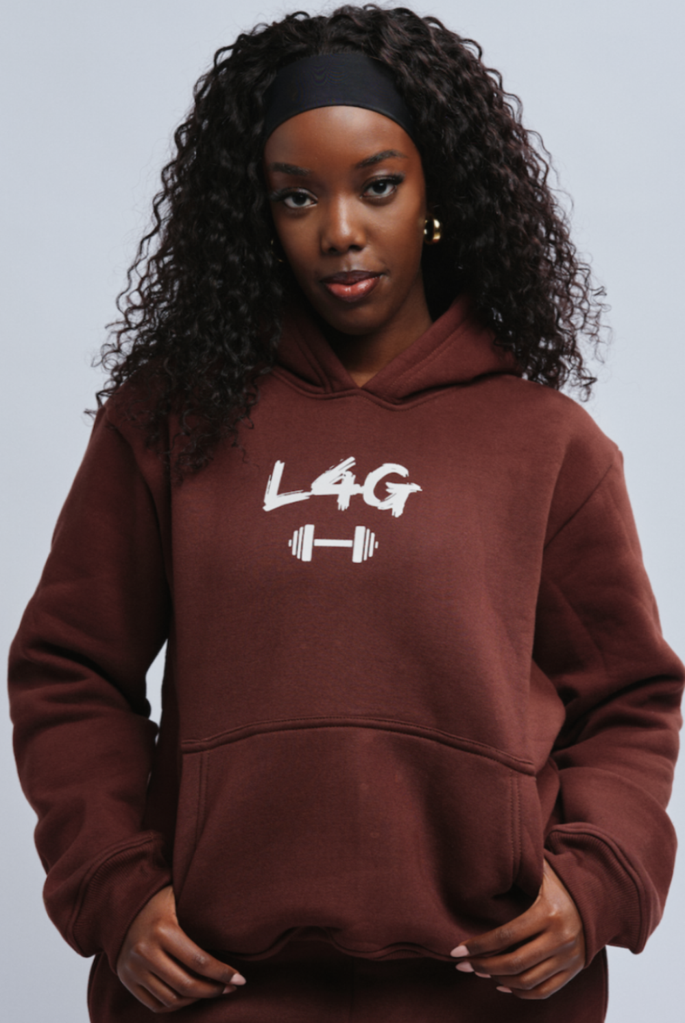 Brown Oversized Hoodie