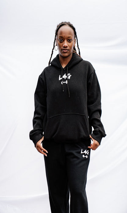 Black Oversized Hoodie