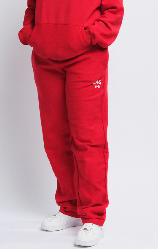 Red Sweatpants