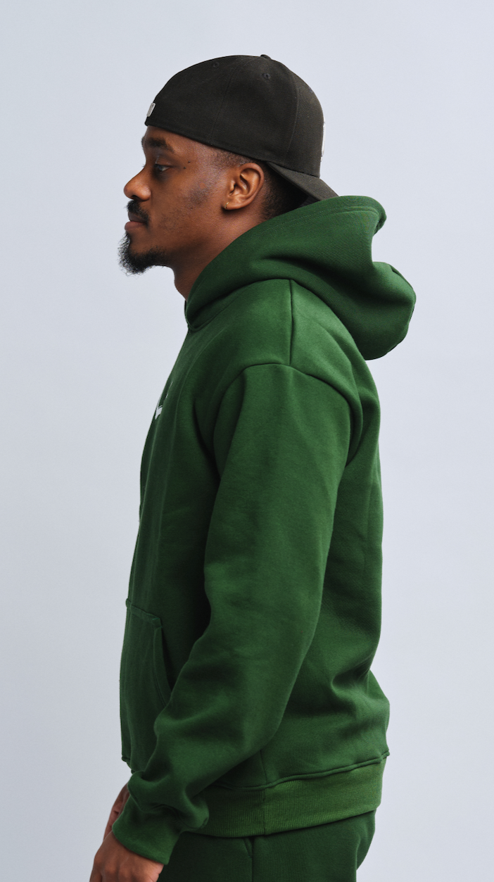 Oversized Green Hoodie