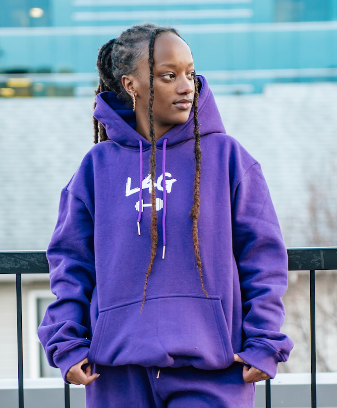 Oversized Hoodie - "LOVE 4 GAINS"