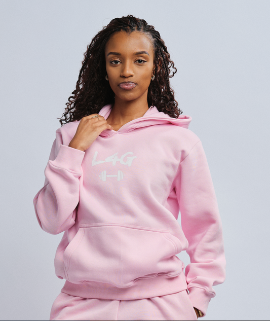 Pink Oversized Hoodie