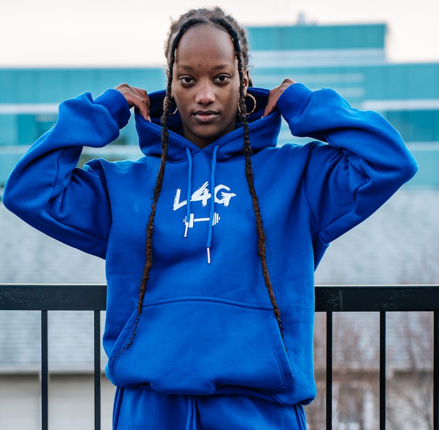 Oversized Hoodie - "LOVE 4 GAINS"