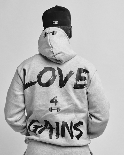 Oversized Hoodie - "LOVE 4 GAINS"